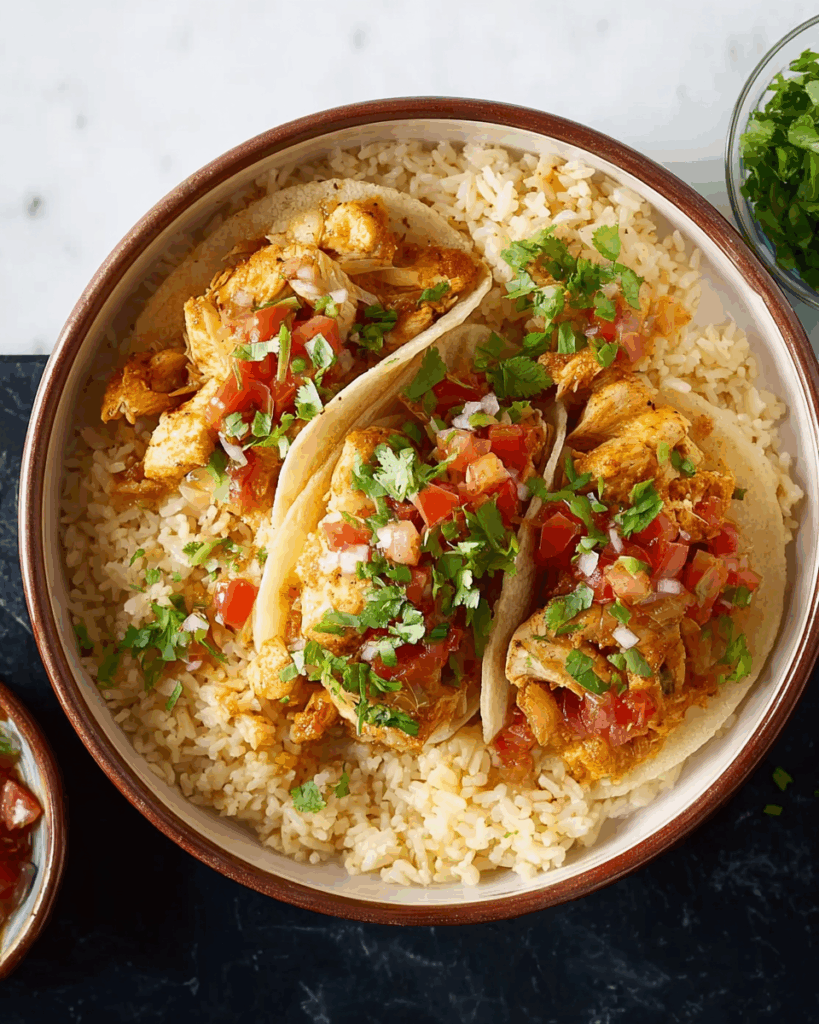 Chicken and Rice in the Slow Cooker