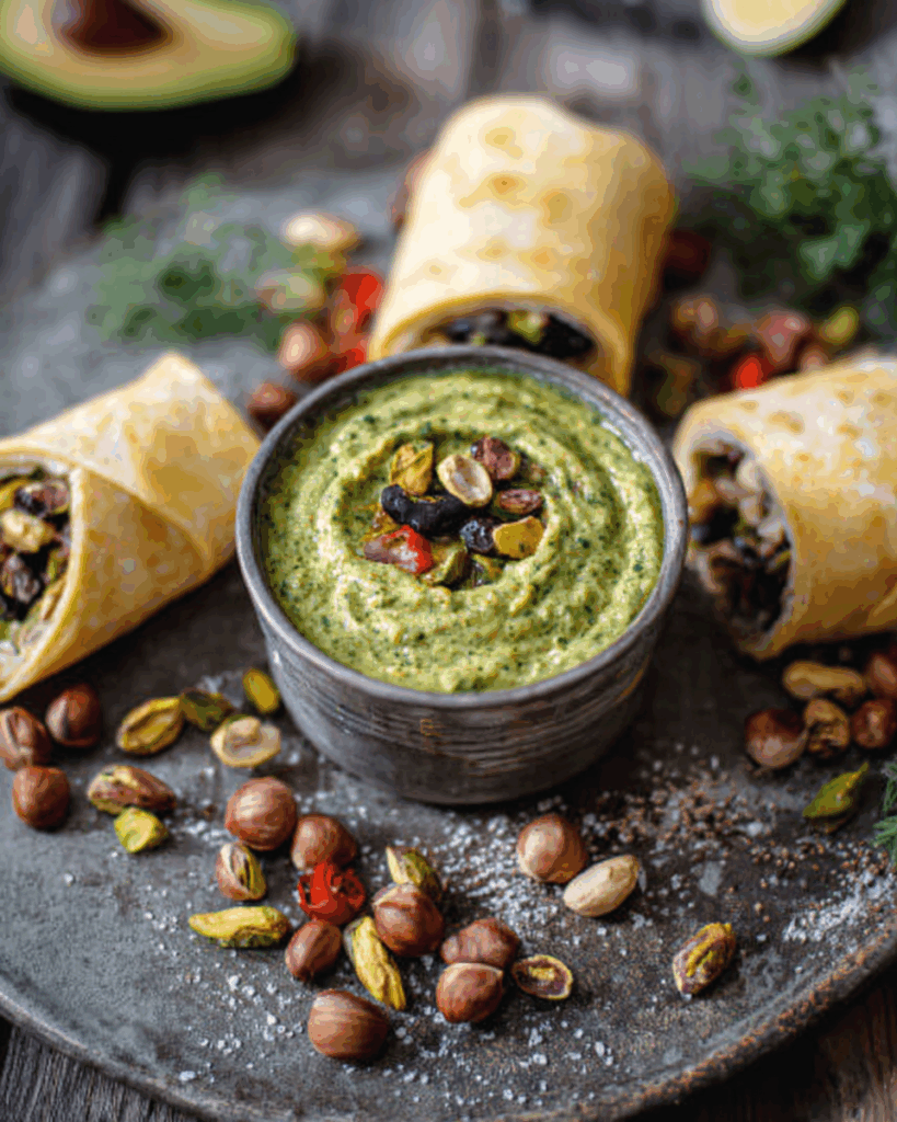 Cremiges Pistazien‑Haselnuss‑Traum‑Pesto