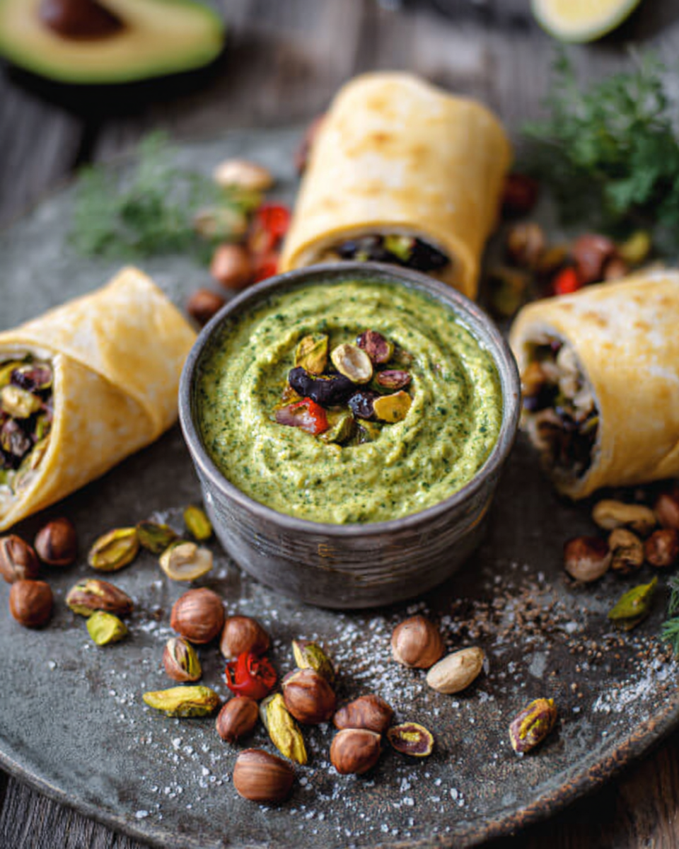 Cremiges Pistazien‑Haselnuss‑Traum‑Pesto