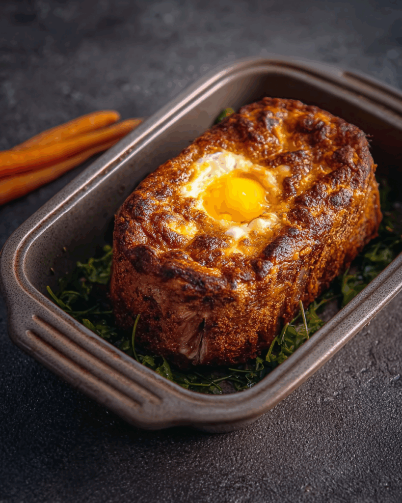 Falscher Hase mit Ei