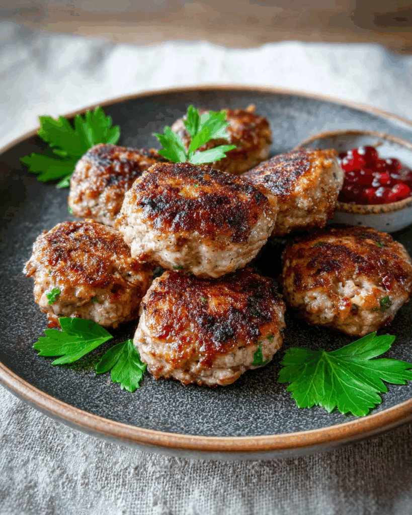 Hausgemachte saftige Frikadellen wie bei Oma