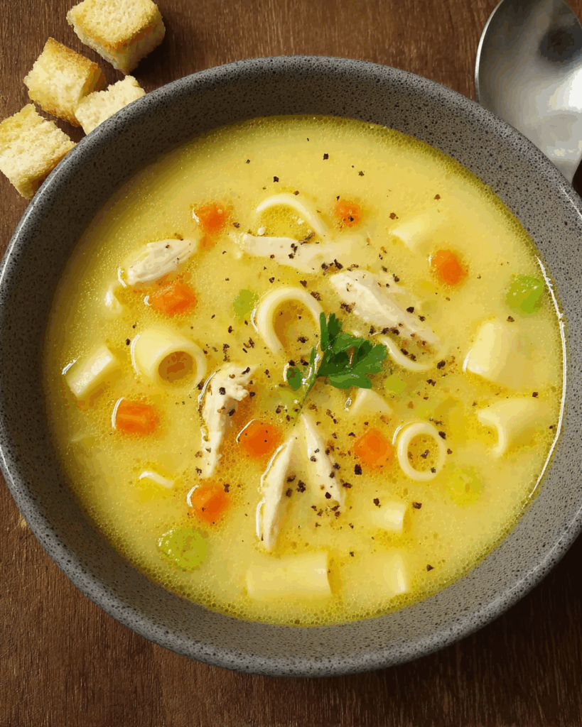 Hühner-Gemüse-Suppe