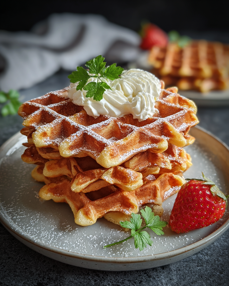 Käsewaffeln