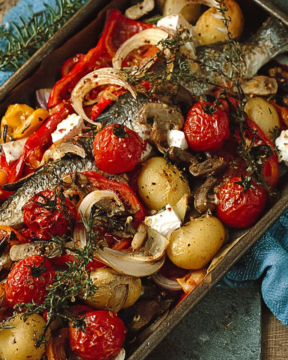 Mediterranes Ofengemüse