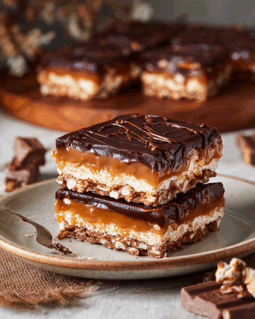 No-Bake Butterkeks-Karamell-Traum