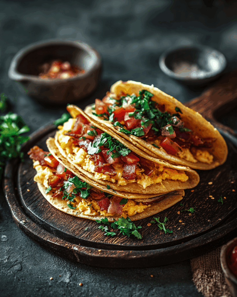 Pancake-Taco-Häppchen