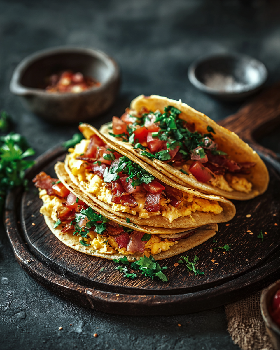 Pancake-Taco-Häppchen