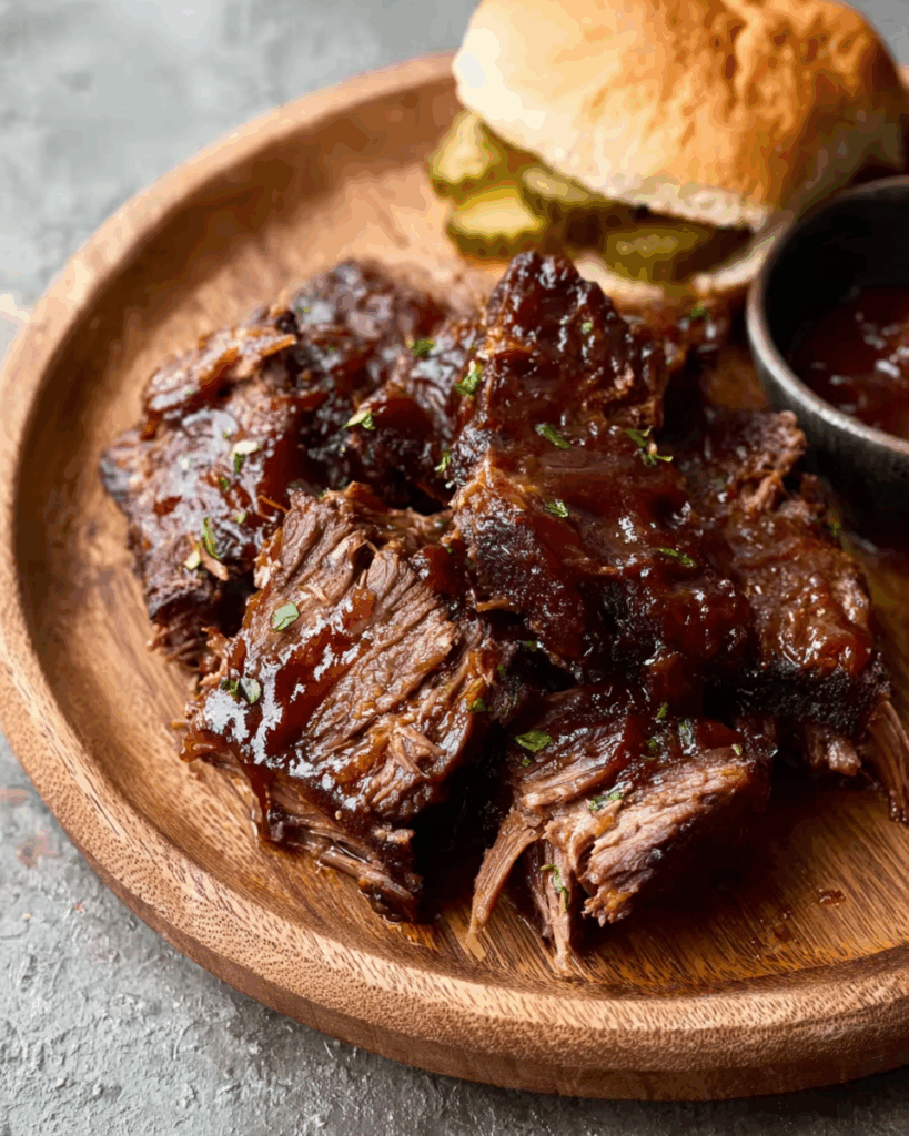 Slow Cooker Barbecue Beef