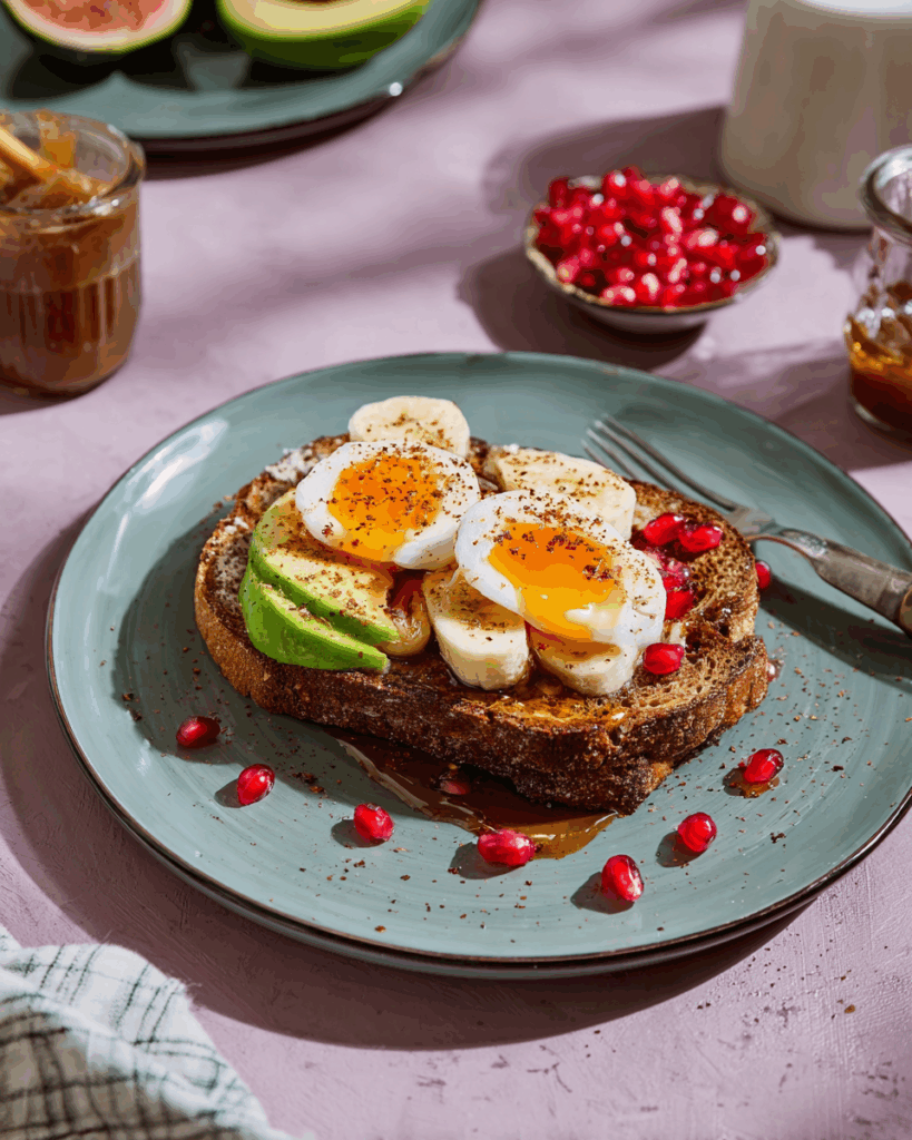 Haferflocken-Bananen-Pfannkuchen