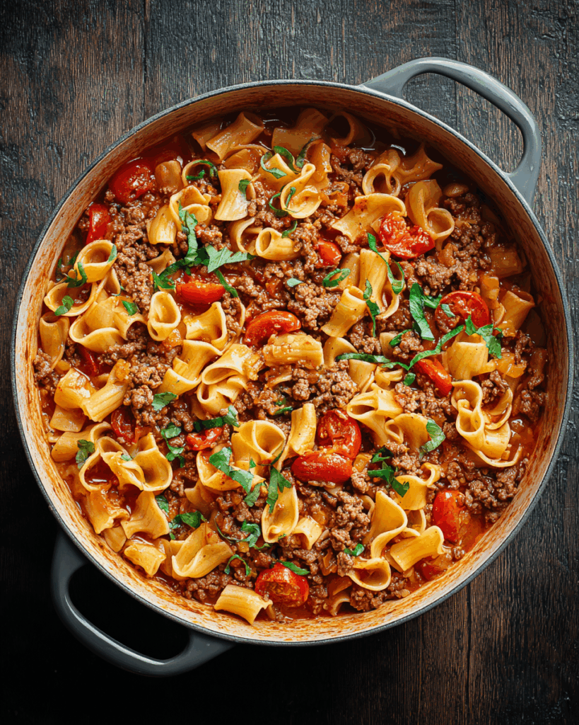 One-Pot Cowboy Nudeln Pasta
