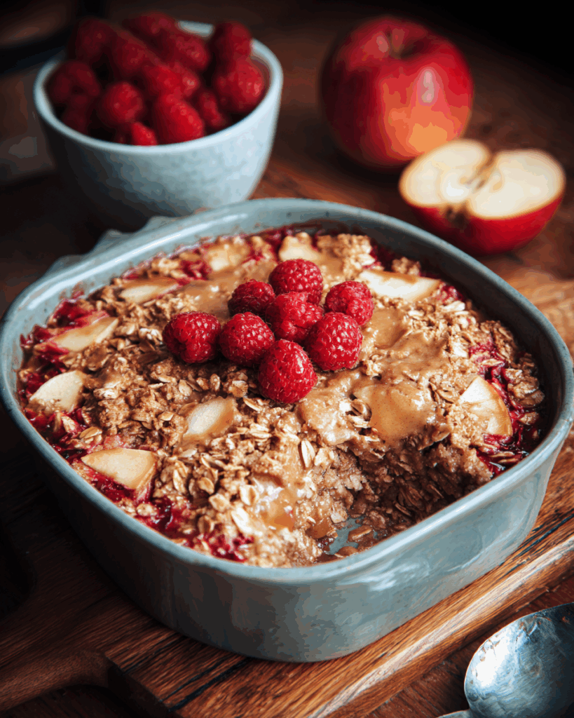 Apfel-Zimt Baked Oatmeal