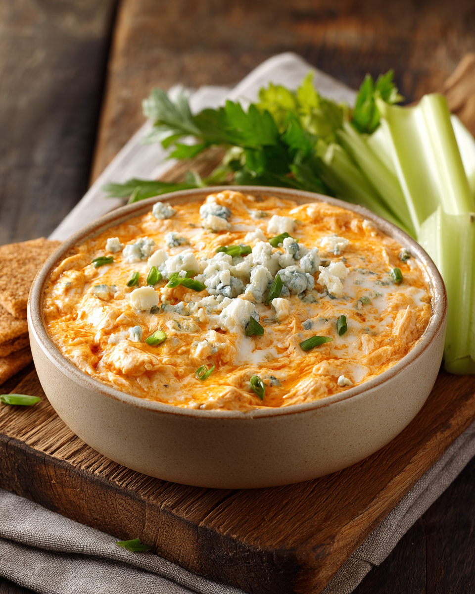 Cremiges Buffalo Chicken Dip