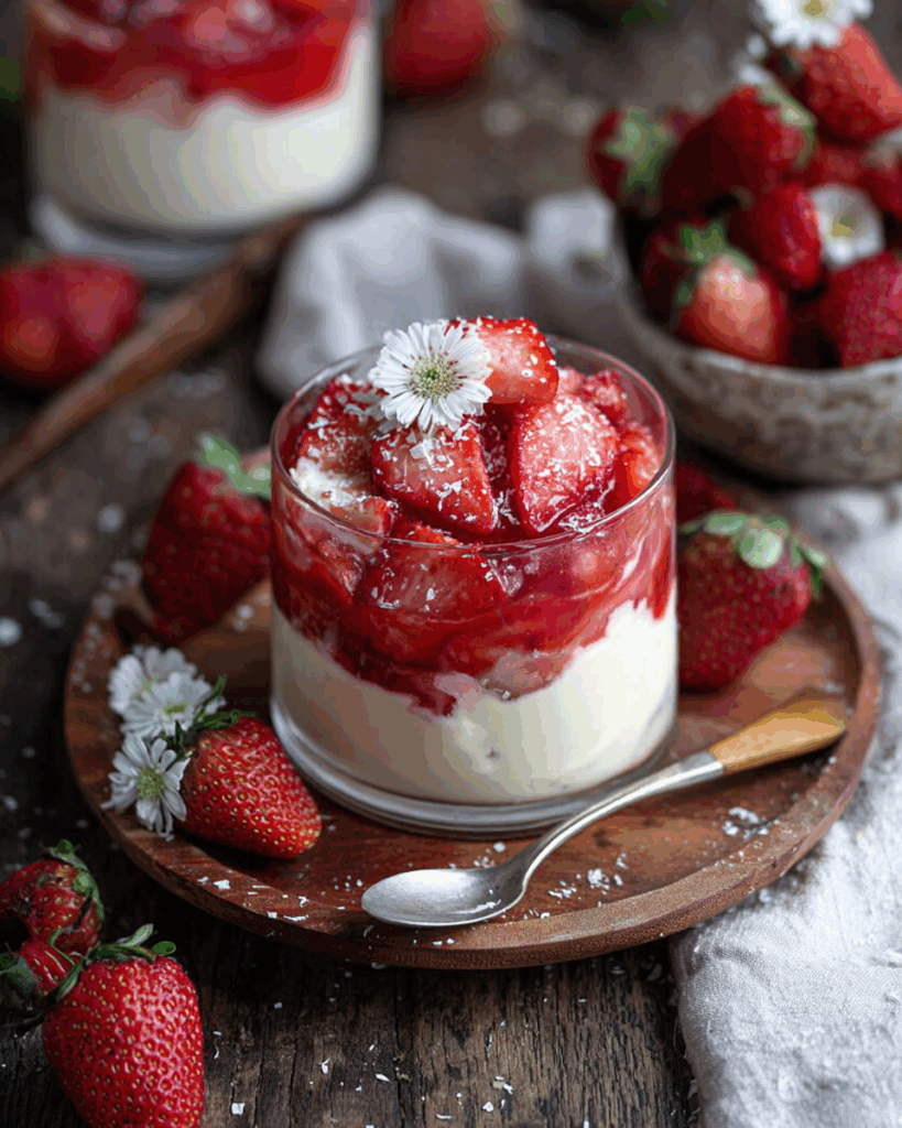 Erdbeer-Mascarpone-Creme-Dessert