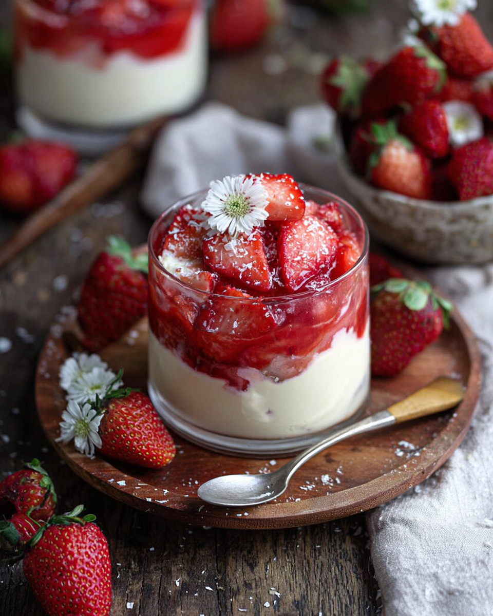 Erdbeer-Mascarpone-Creme-Dessert