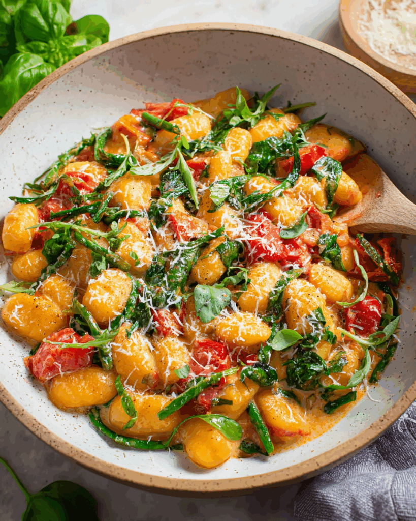 Gnocchi-Pfanne mit Gemüse