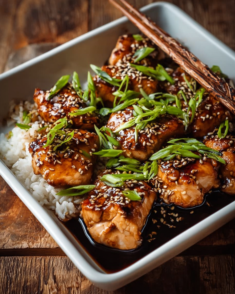 Saftiges Teriyaki-Hühnchen