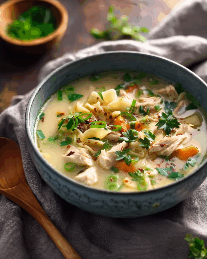 Schnelle Hühnersuppe