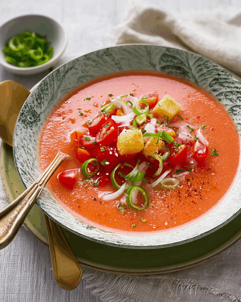 Gazpacho – Kalte Tomatensuppe