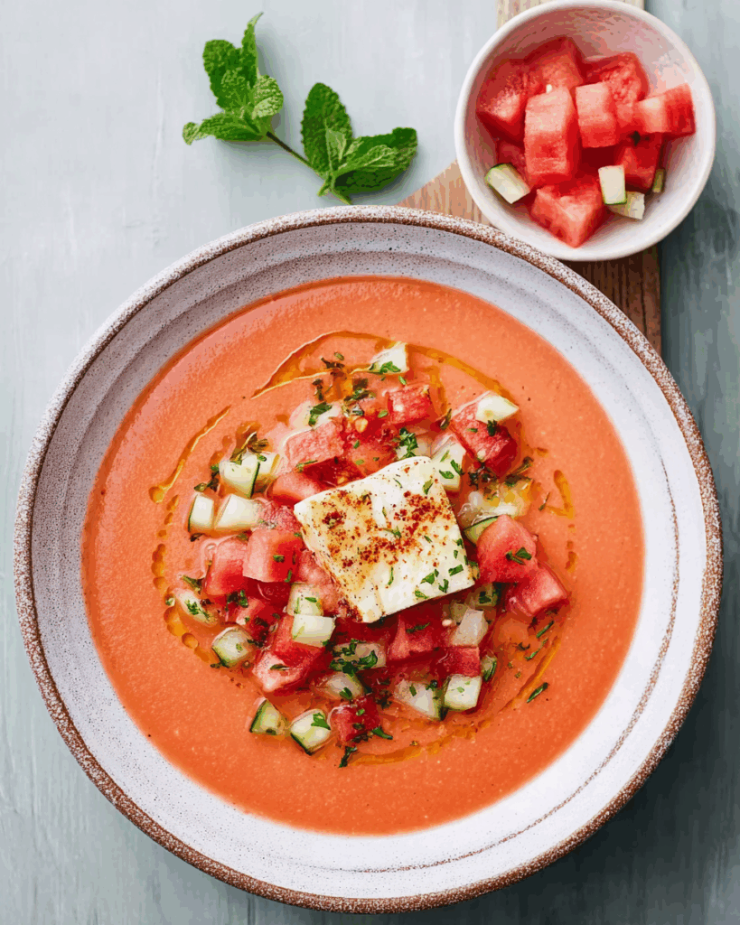 Melonen-Gazpacho