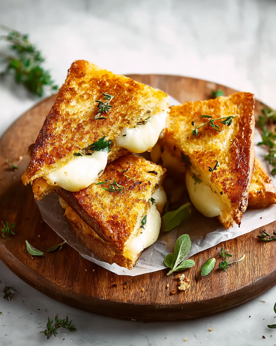 Mozzarella in Carrozza – Italienisches Käse-Sandwich