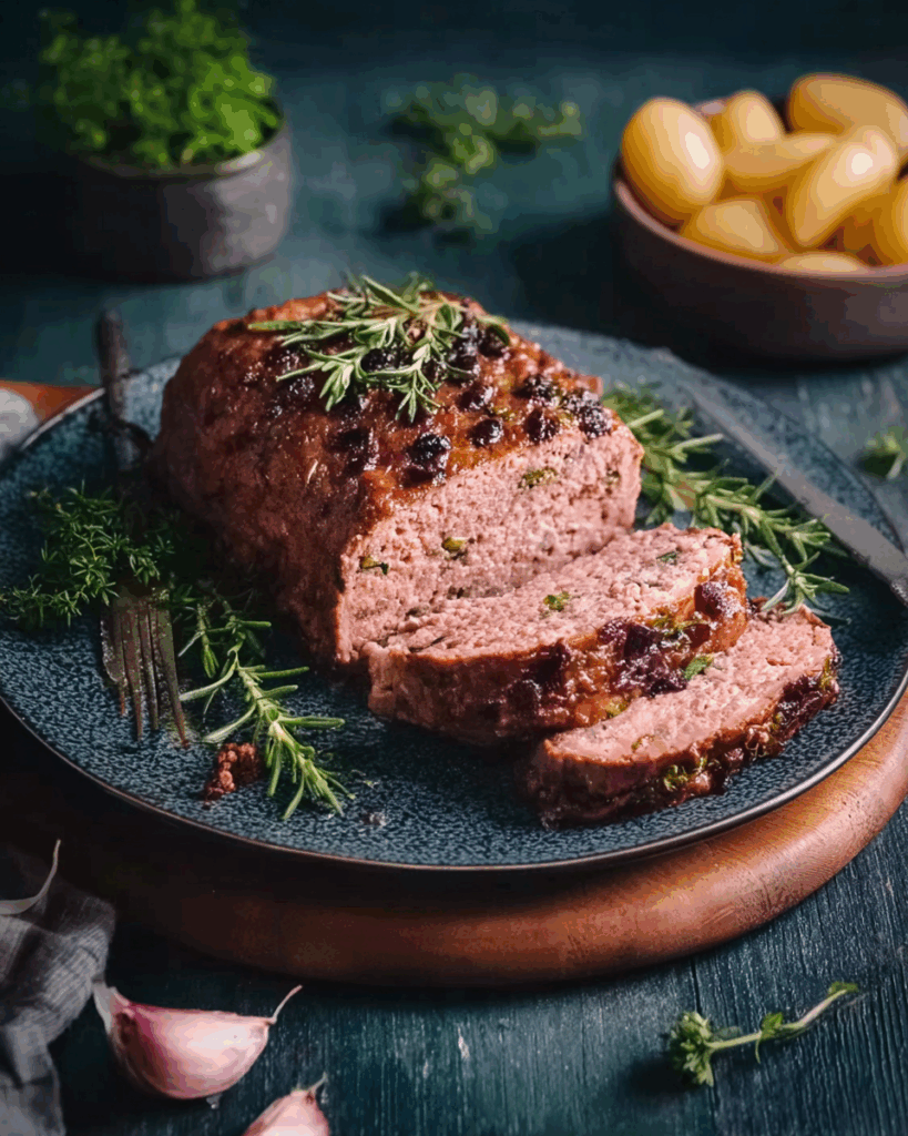 Hackbraten nach deutscher Art