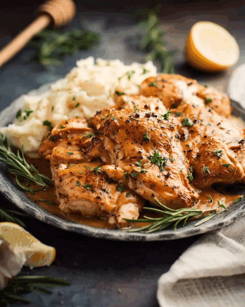 Crockpot Honey Mustard Chicken