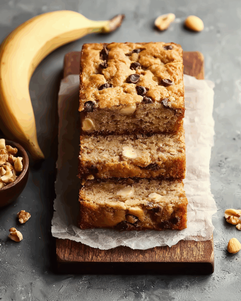 Bananenbrot-Blondies