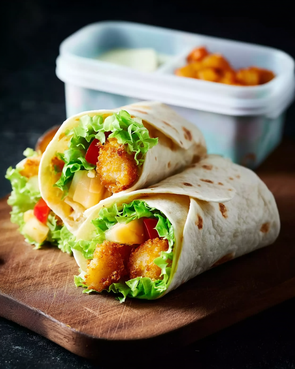 Chicken Nuggets Wrap