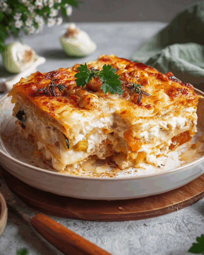 Vegetarische Gemüselasagne