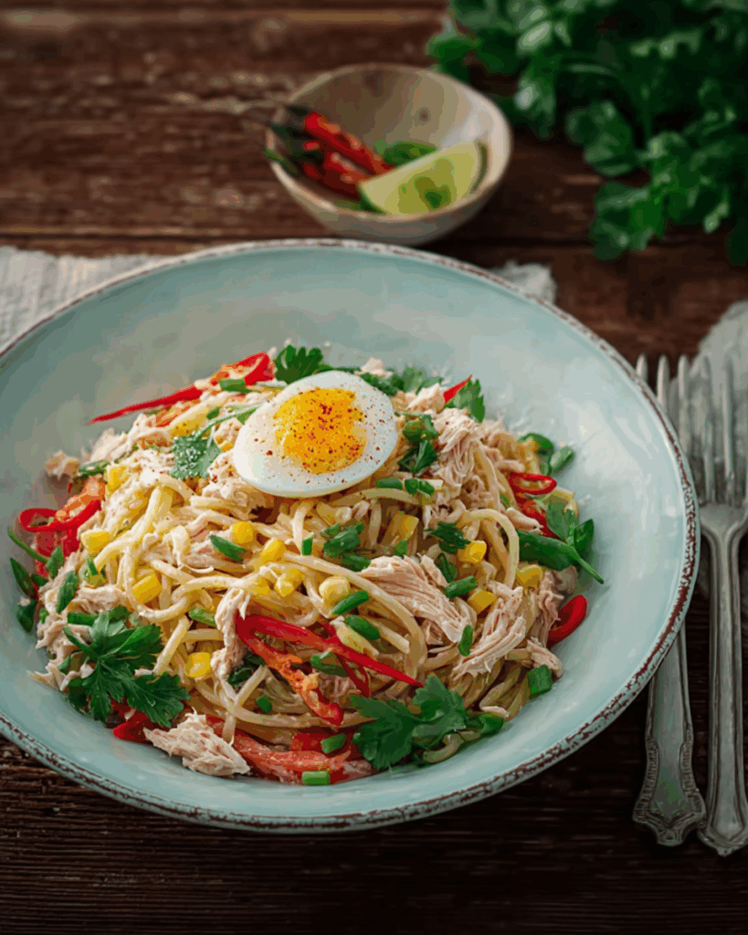 Nudelsalat mit Thon