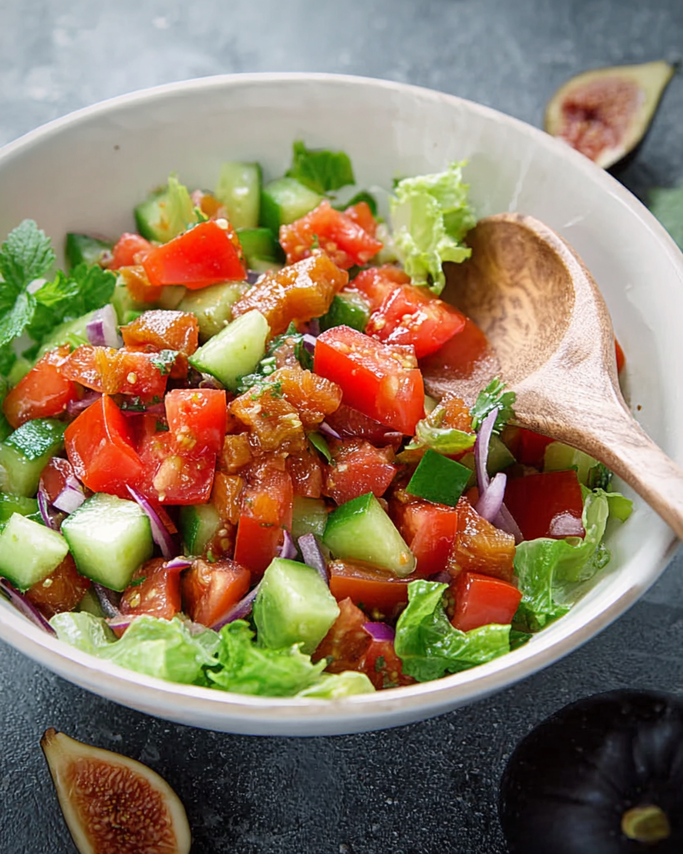 Persischer Gurkensalat