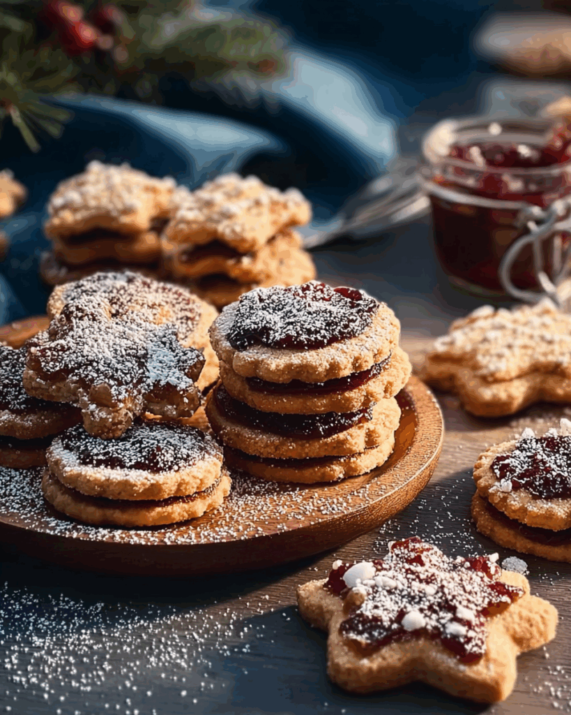Pflaumenmus-Plätzchen