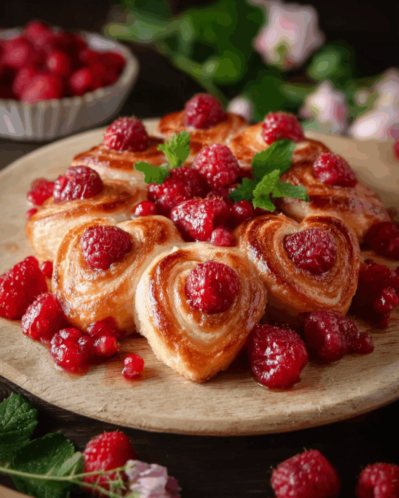 Himbeer-Schweineohren