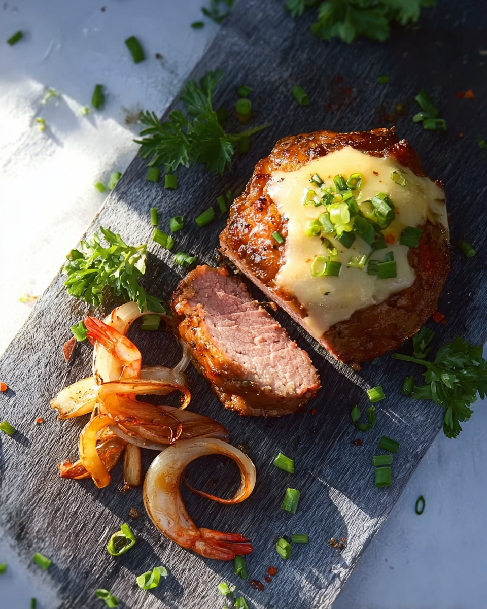 Überbackene Fleischlaibchen