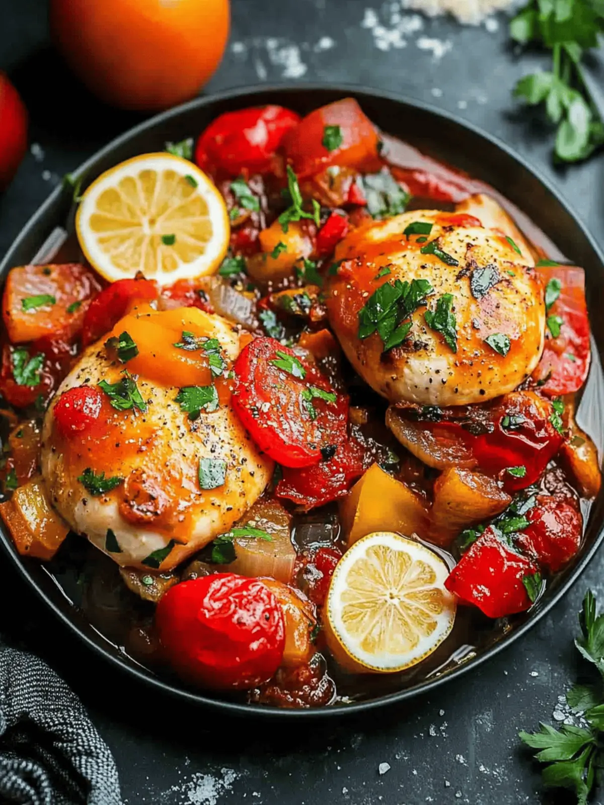 Crock Pot Hähnchen Cacciatore für Genussfans 4 Crock Pot Hähnchen Cacciatore