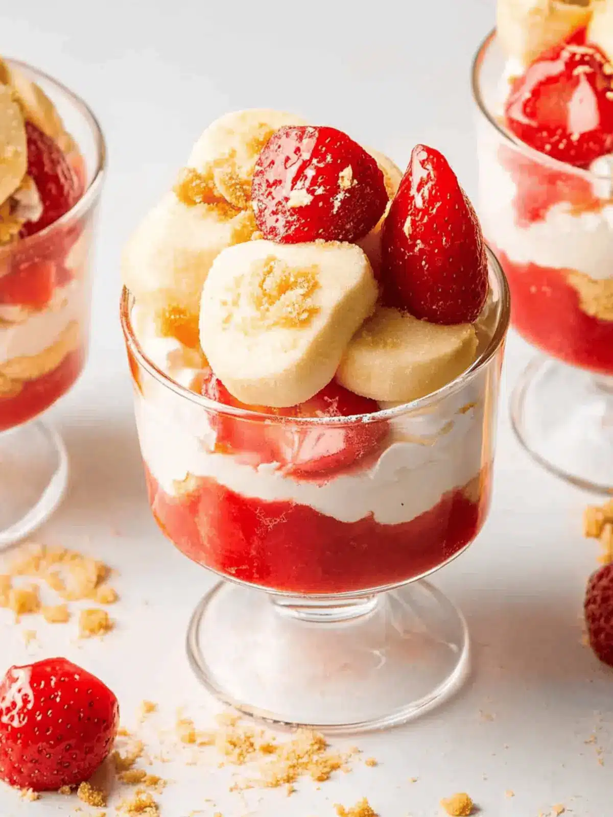 Erdbeer-Bananenpudding – Einfach und lecker! 2 Erdbeer-Bananenpudding