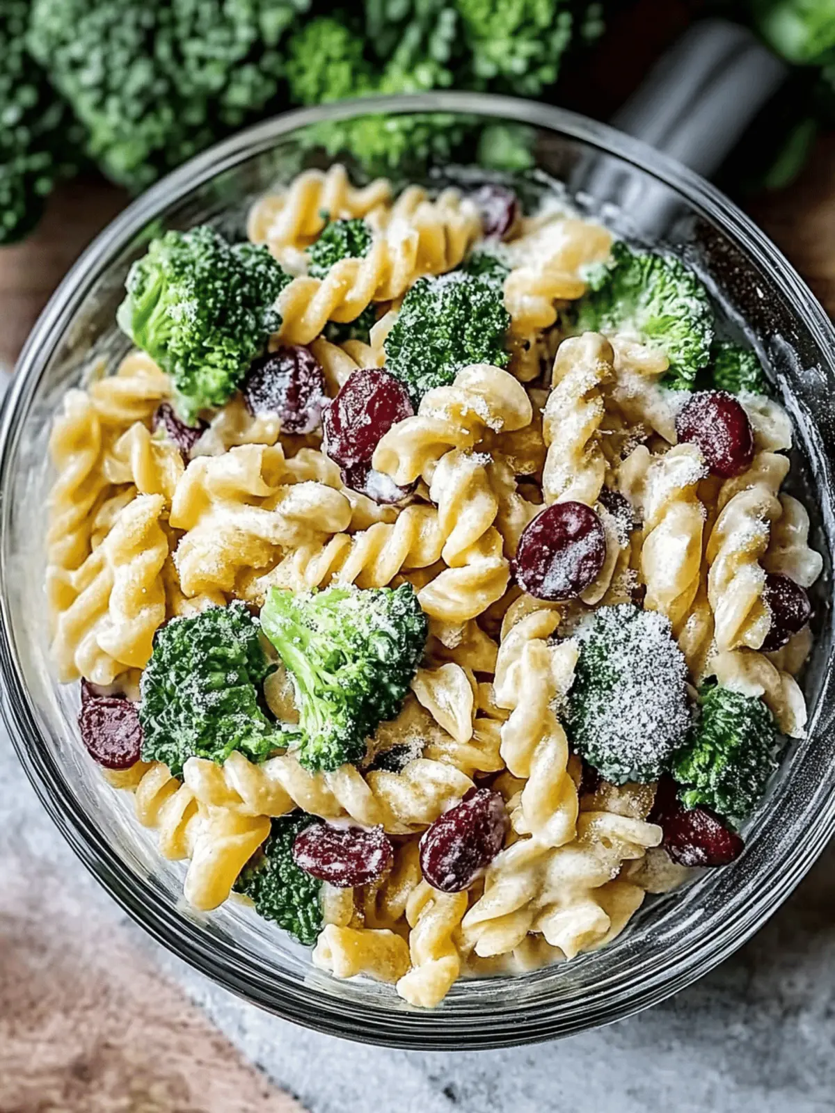 Beste cremige Speck Brokkoli Pasta Salat Rezept 4 Beste cremige Speck Brokkoli Pasta Salat