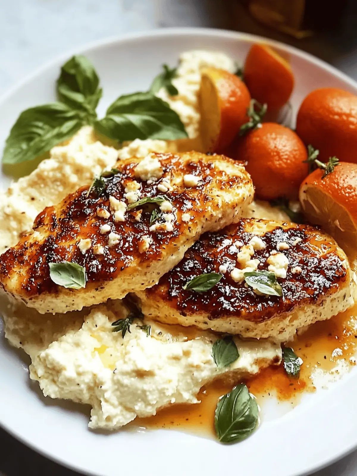 Scharfer Honiginfundierter Feta-Hühnchen Genuss 3 Scharfer Honiginfundierter Feta-Hühnchen