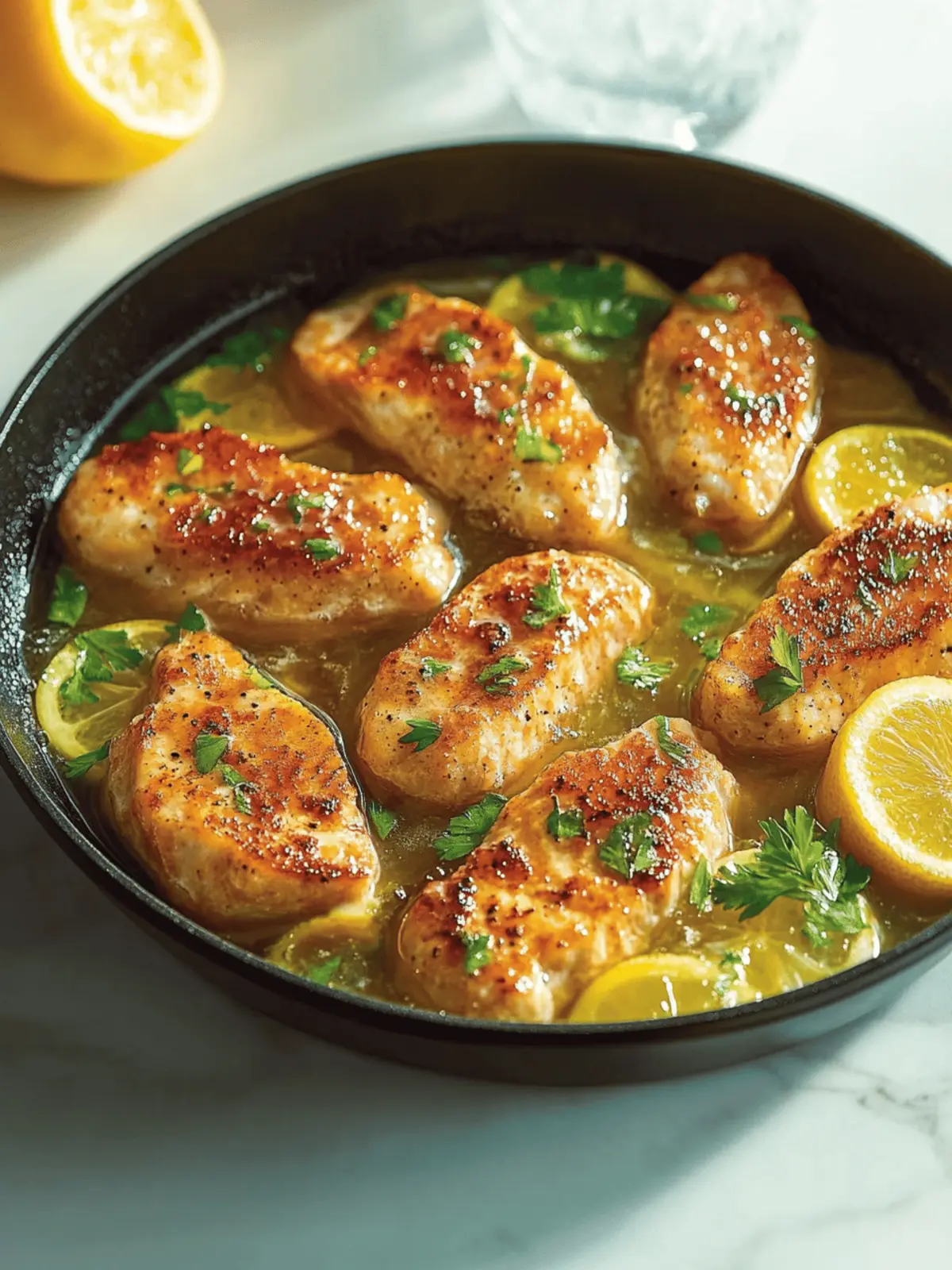 Hähnchen Scallopini – Schnelles Rezept für Genuss 4 Hähnchen Scallopini