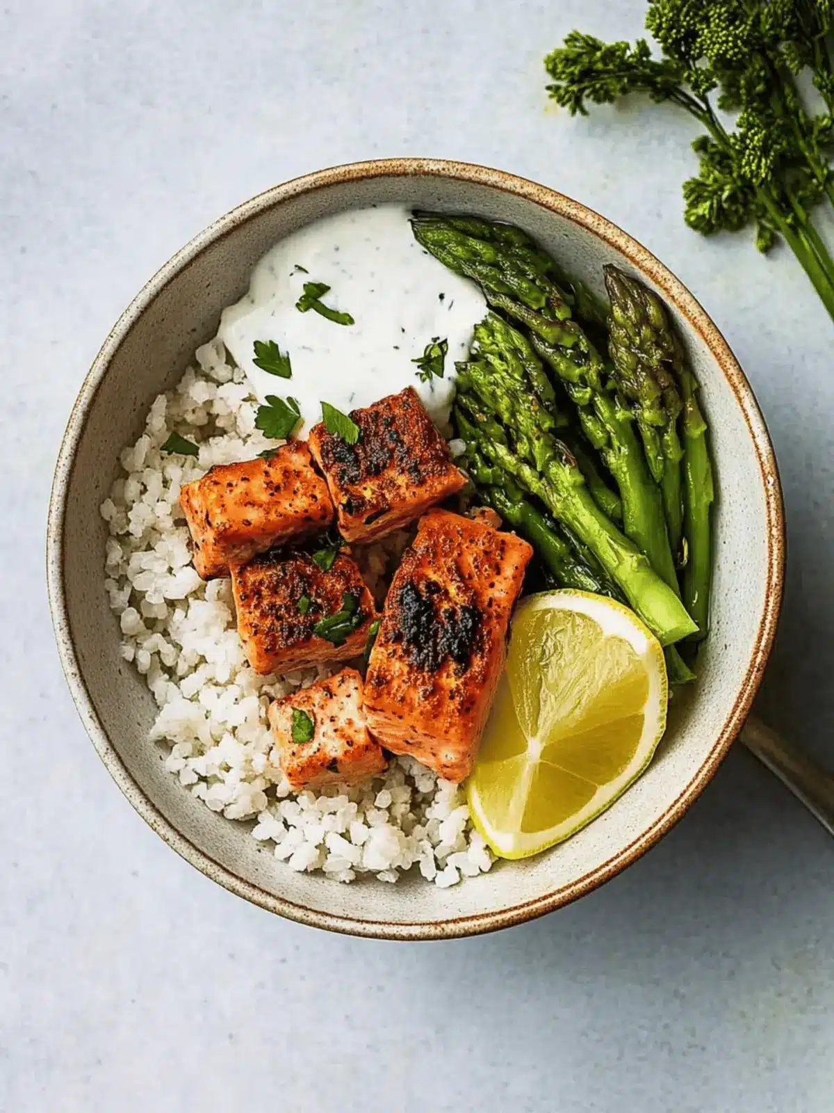 Krosse Kurkuma Lachs mit Joghurtsoße in 20 Minuten 3 Krosse Kurkuma Lachs