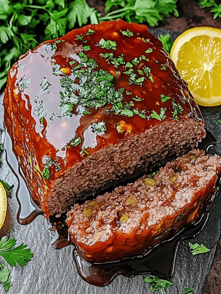 Rauchiger Bourbon-Fleischlaib