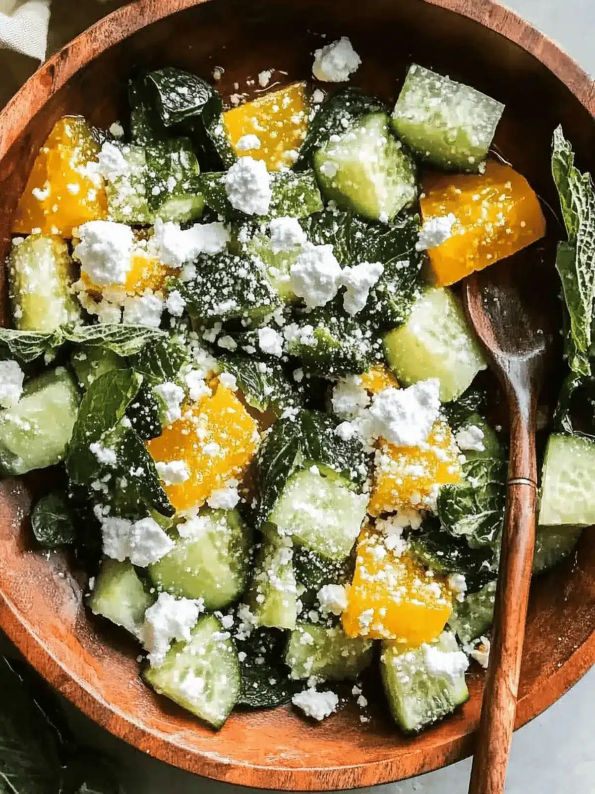 Z smashed Gurkensalat mit Feta für den Sommergenuss 3 Z smashed Gurkensalat mit Feta