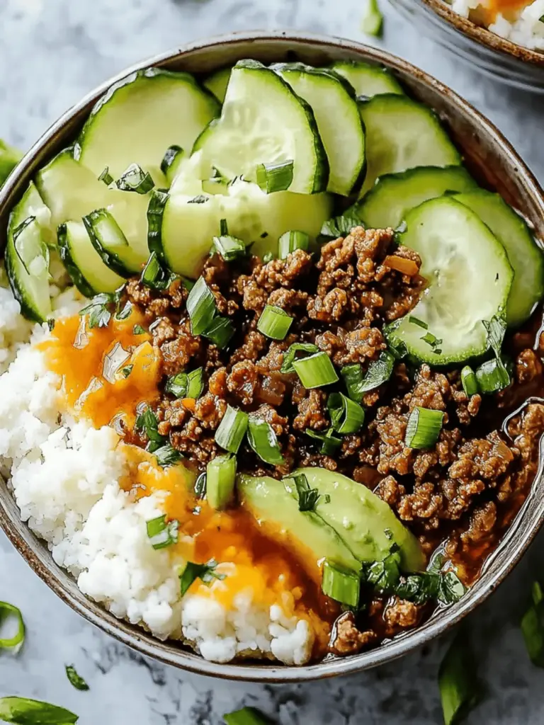 Gemahlenes Rindfleisch Hot Honey Schüssel Rezept Jeder sehnt sich gerade danach