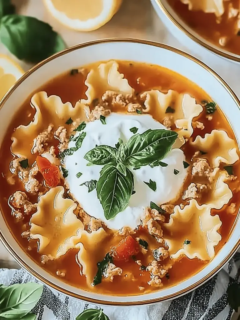 Crockpot Lasagne Suppe: Eine Gemütliche Ein-Topf-Mahlzeit