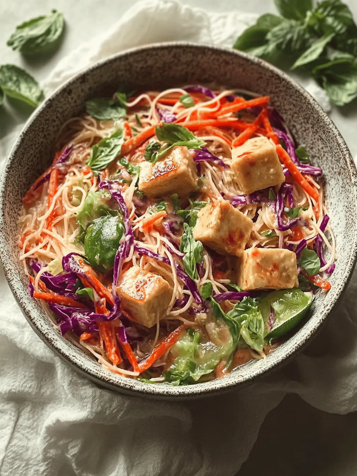 Miso Erdnuss Regenbogen Nudelsalat für bunte Abende 4 Miso Erdnuss Regenbogen Nudelsalat