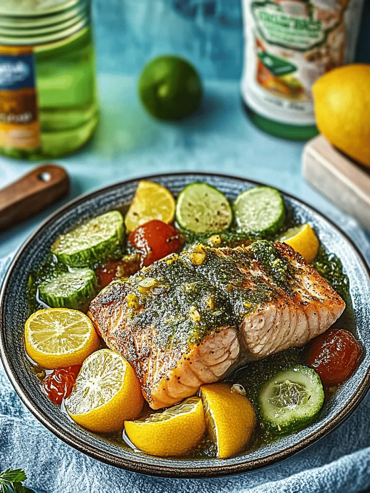 Za'atar Knoblauch Lachs – Schnelles Genuss-Rezept 3 Za'atar Knoblauch Lachs