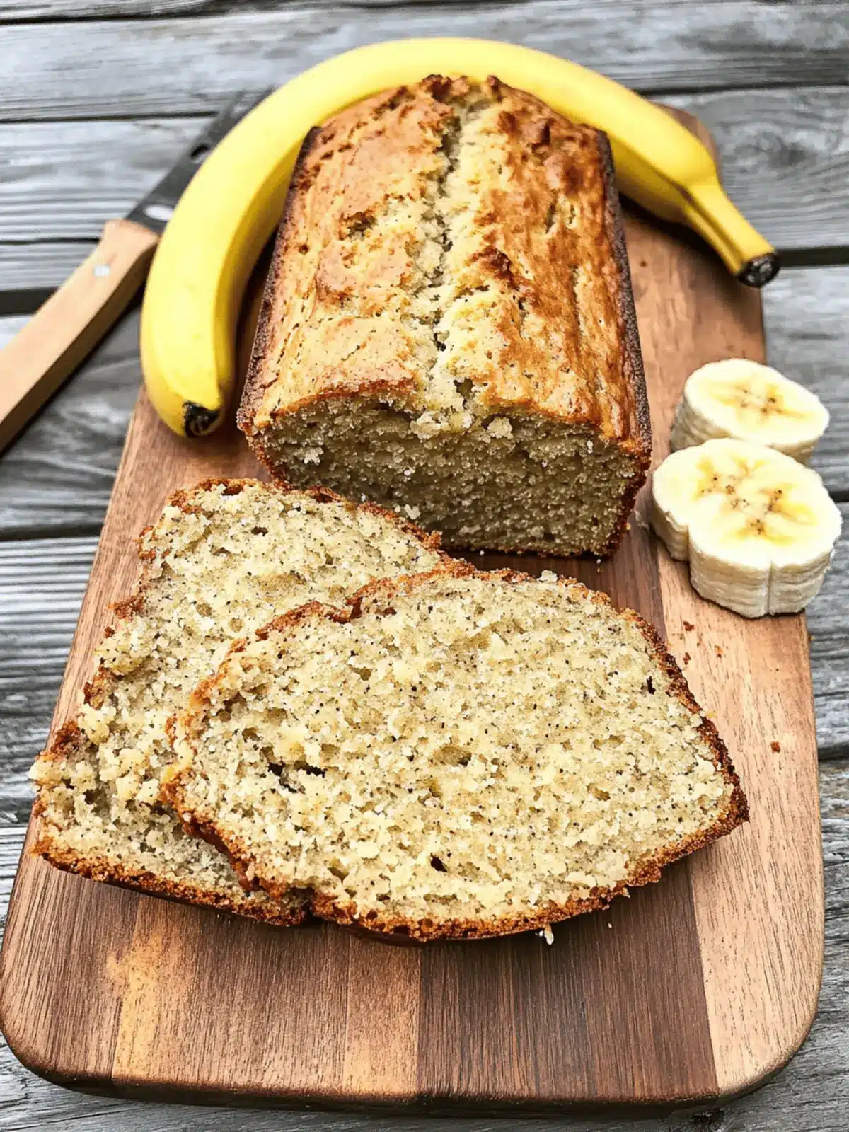 Bananenbrot mit Buttermilch