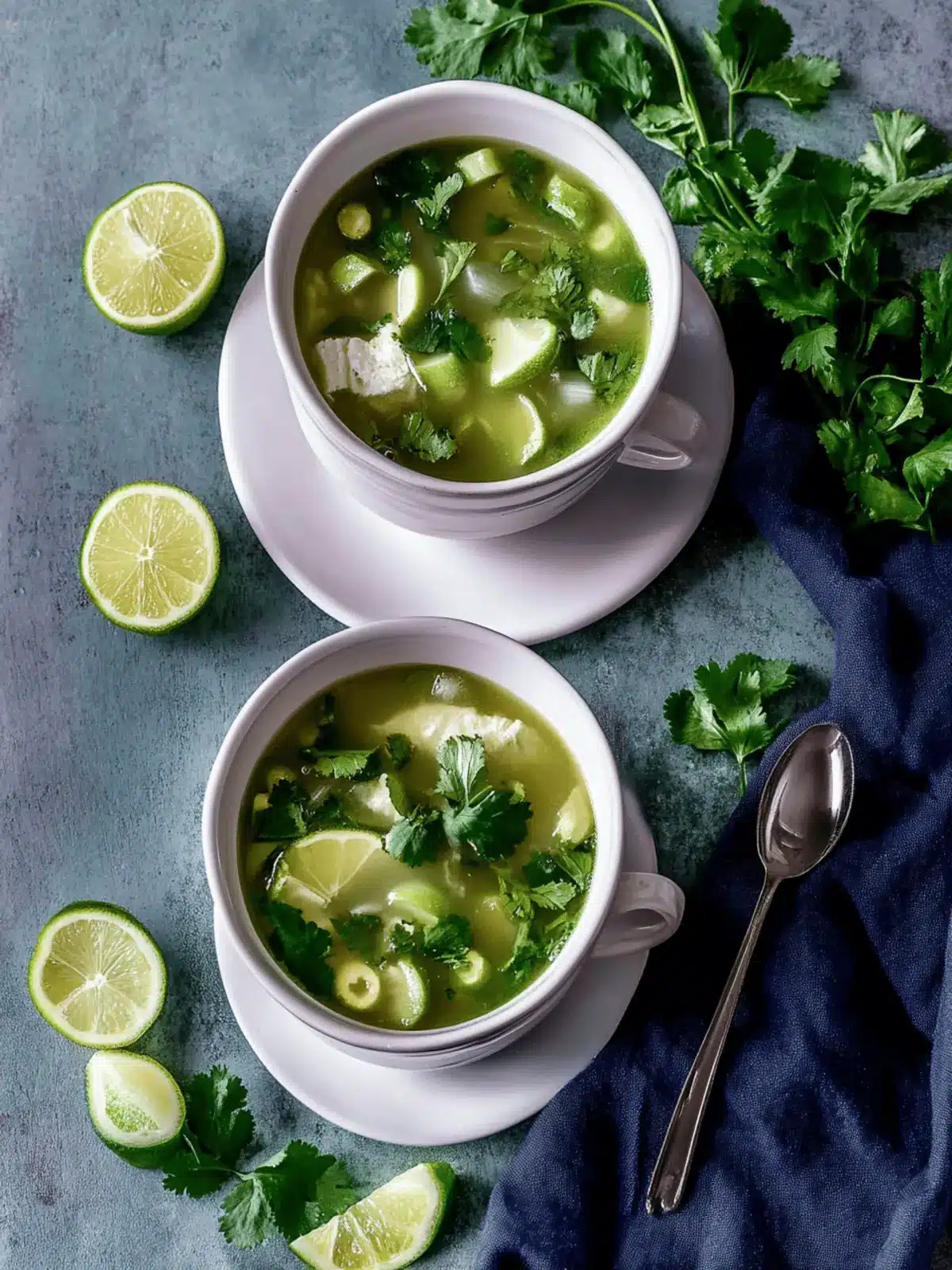Koriandersuppe