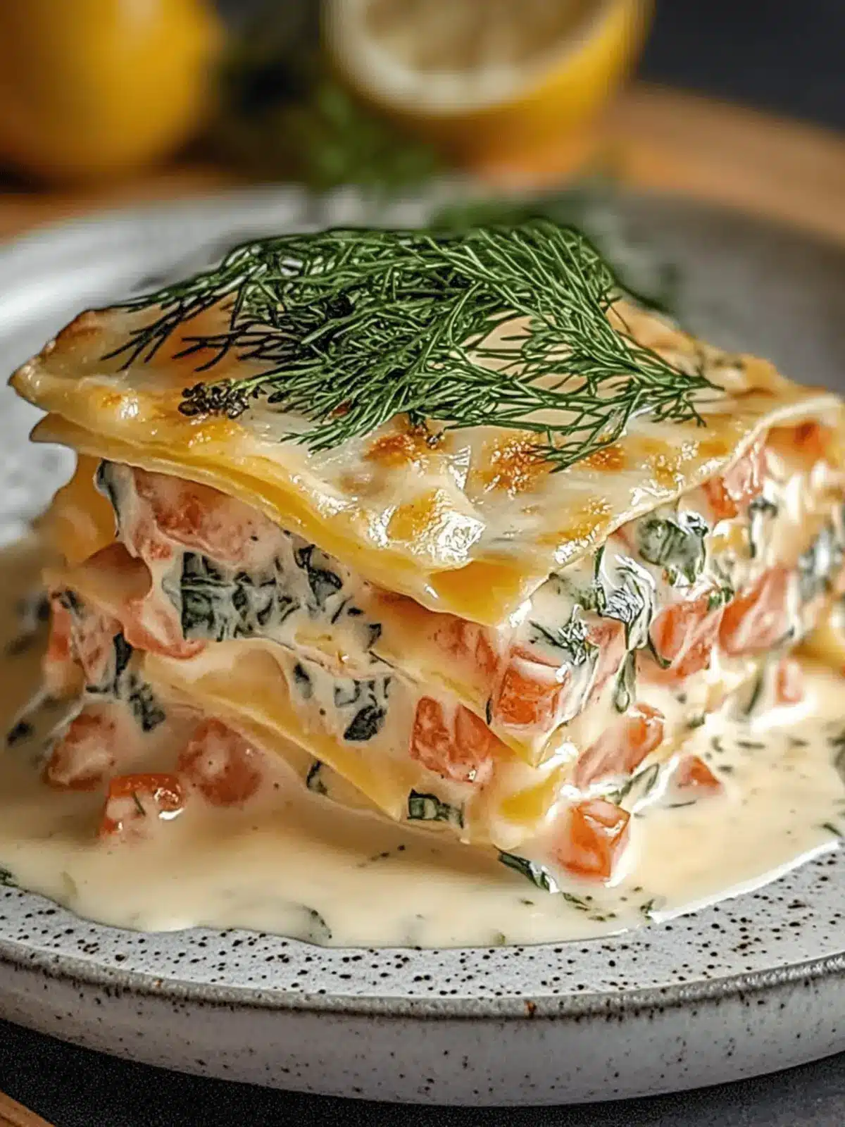 Lachs-Spinat-Lasagne für kreative Feinschmecker 2 Lachs-Spinat-Lasagne