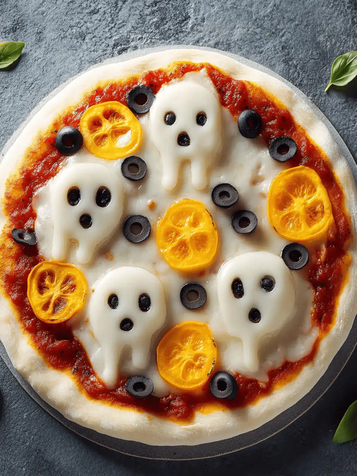 Gespenstische Halloween-Pizza für gruselige Feste 4 Gespenstische Halloween-Pizza